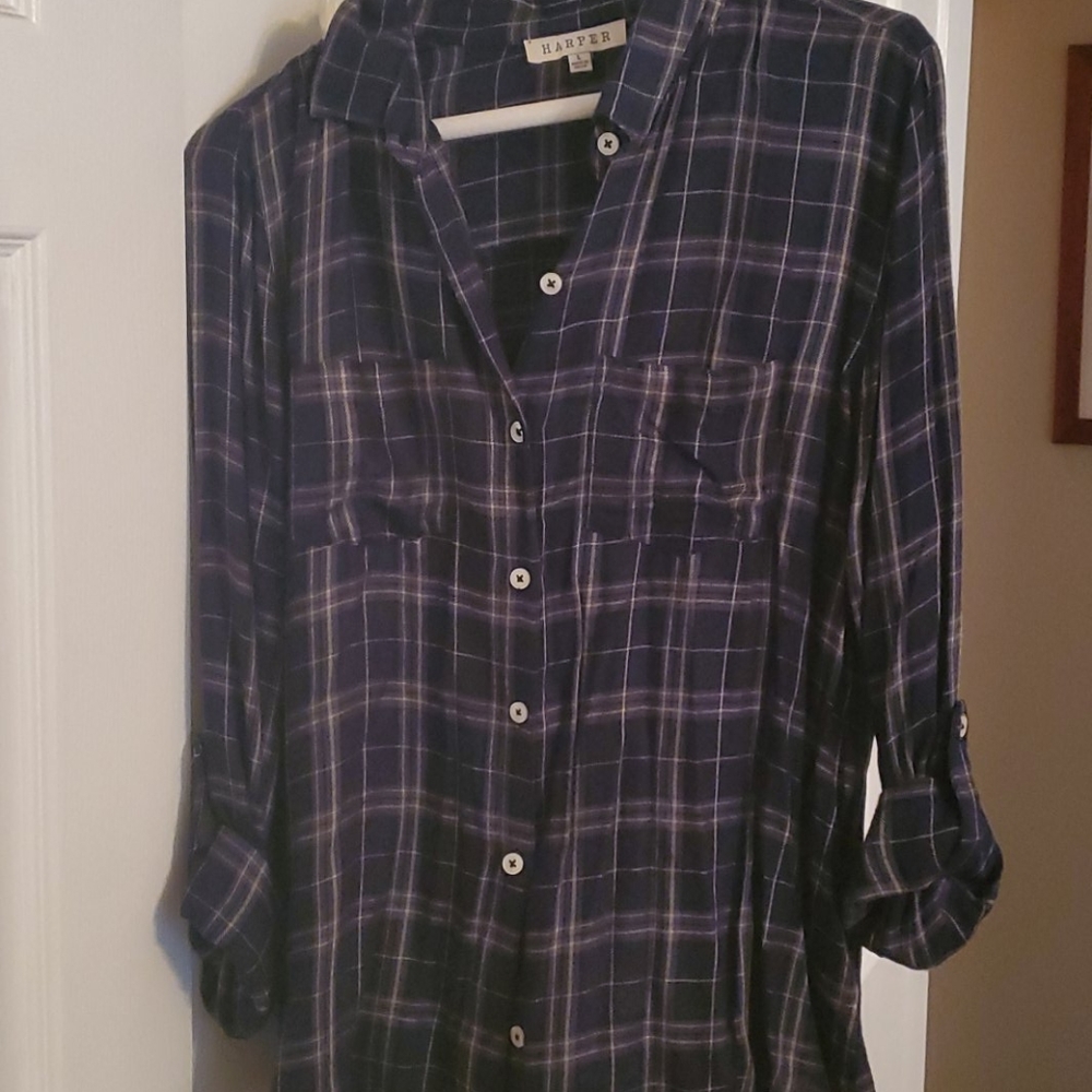 Womens plaid shirt